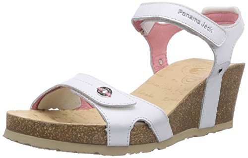 Panama Jack Julia B4, Damen Offene Sandalen, Weiß (Blanco/White), 41 EU von Panama Jack