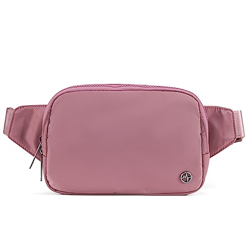 Pander Gürteltasche, groß, 2 l, wasserdicht, für Damen und Herren, mit verstellbarem Riemen., Dune Pink, L, Solide von Pander