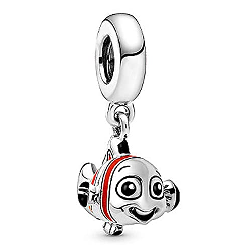 Panderu Charm Anhänger 925 Sterling Silber für Pandora Armbänder, S925 Bead Charms with 5A Cubic Zirconioa kompatibel mit Europäische Armbänder Halskette von Panderu