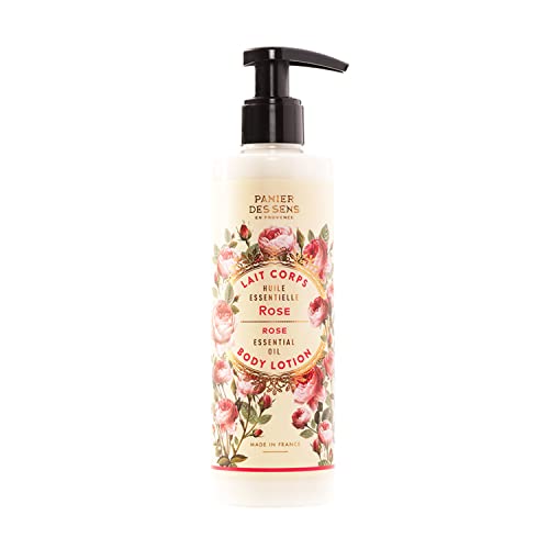 Panier des Sens – Körpercreme Rose für Damen, feuchtigkeitsspendende Bodylotion mit Sheabutter & Olivenöl – Naturkosmetik aus Frankreich – 250ml Panier des Sens – Körpercreme Rose für Damen, feuchtigkeitsspendende Bodylotion mit Sheabutter & Olivenöl – Naturkosmetik aus Frankreich – 250ml von Panier des Sens