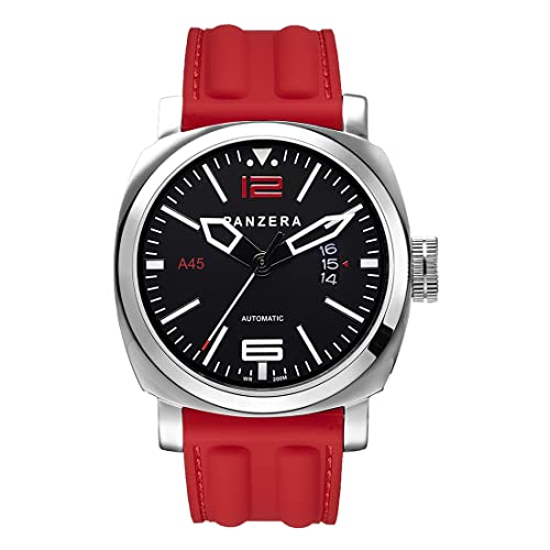 Panzera Aquamarin Atlantic Sunset Diver Automatik Stahl Orange Datum Schwarz Silikon Herren Uhr Panzera Aquamarin Atlantic Sunset Diver Automatik Stahl Orange Datum Schwarz Silikon Herren Uhr von Panzera