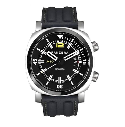 Panzera Aquamarine Pro Diver Infinity Edge Automatik Stahl Datum Silikon Saphir Uhr Herren Panzera Aquamarine Pro Diver Infinity Edge Automatik Stahl Datum Silikon Saphir Uhr Herren von Panzera
