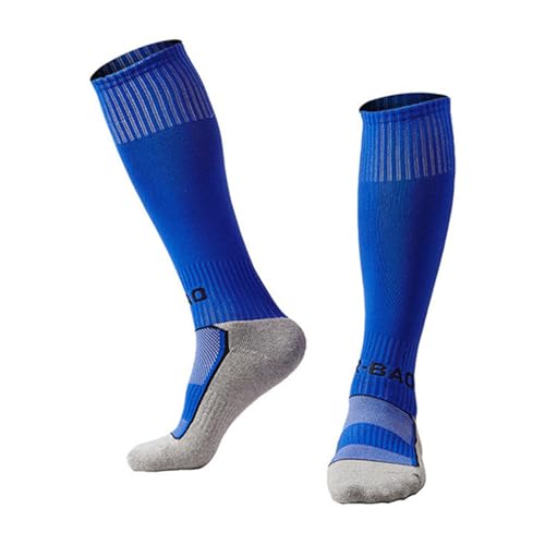 Kinder-Fußballsocken,Jungen-Fußballsocken | Baseball-Softball-Fußballsocken | Lange Fußballstrümpfe, kniehohe Socken für Mannschaftssport, schlichte Kindersocken über dem Knie, Geschenk für Paodduk von Paodduk