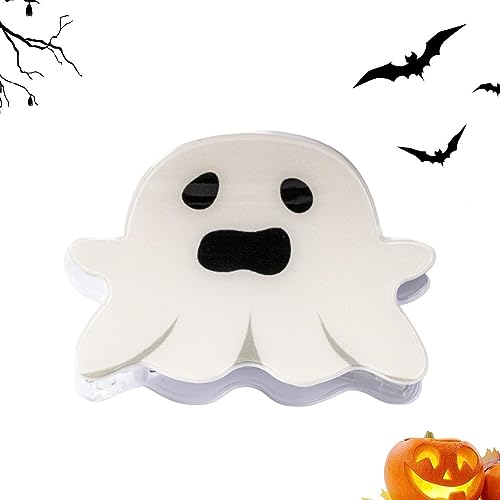 Paodduk Halloween-Clips, Lustige Halloween-Clips für Haare, Halloween-Haarschmuck mit Geisterform, kleine Halloween-Clips für Mädchen, Cosplay, Kostümgeschenk von Paodduk