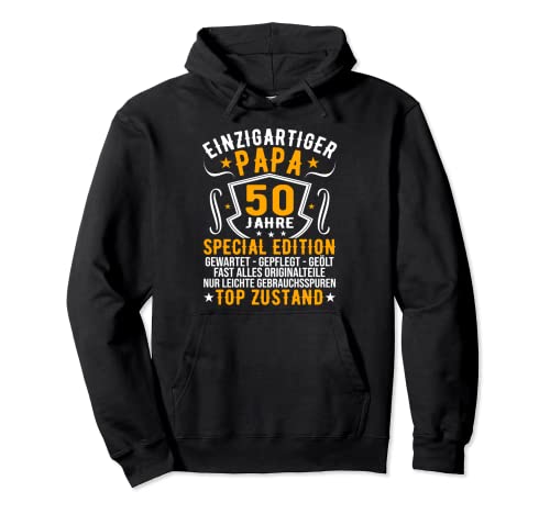 50 Geburtstag Mann 50er Papa 50 Jahre Vater Männer Pullover Hoodie von Papa 50. Geburtstag Mann 50. Geburtstag 50er