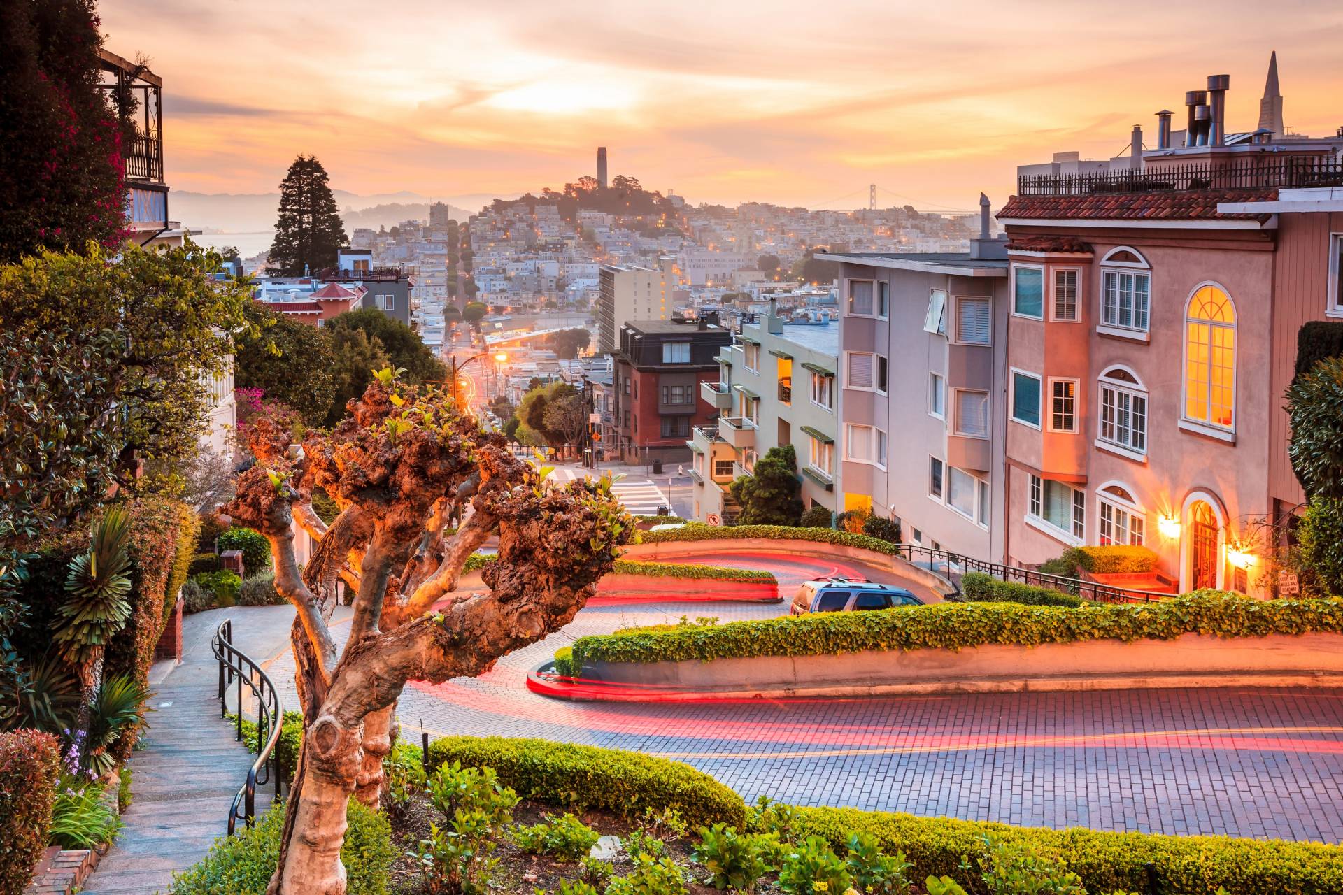 Papermoon Fototapete "Lombard Street in San Francisco" Papermoon Fototapete "Lombard Street in San Francisco" von Papermoon
