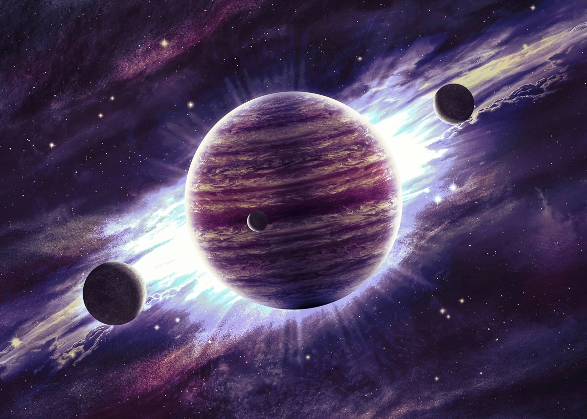 Papermoon Fototapete "Planeten" Papermoon Fototapete "Planeten" von Papermoon