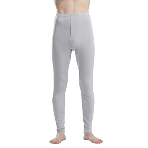 Paradise Silk Lange Herren-Unterhose aus reiner Seide, Jersey, Größe S, M, L, GRAU, Groß Paradise Silk Lange Herren-Unterhose aus reiner Seide, Jersey, Größe S, M, L, GRAU, Groß von Paradise Silk
