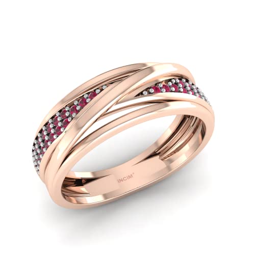 Pargold® 8K 333 Gold Ring für Frauen | Leicht und hypoallergen | Winzige körnige Kristalle mit Doppelhelix-Design | Ideal für besondere Anlässe wie Hochzeit, Jahrestag, Geburtstag von Pargold