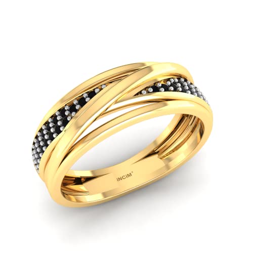 Pargold® 8K 333 Gold Ring für Frauen | Leicht und hypoallergen | Winzige körnige Kristalle mit Doppelhelix-Design | Ideal für besondere Anlässe wie Hochzeit, Jahrestag, Geburtstag von Pargold