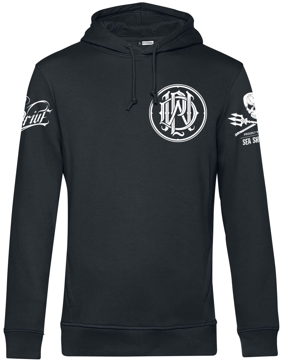 Parkway Drive Kapuzenpullover - Sea Shepherd Cooperation - How Will You Justifiy - S bis XXL - für Männer - Größe XL - schwarz  - EMP exklusives von Parkway Drive