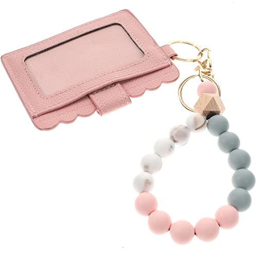 PartyKindom Kartenbeutel Schlüsselanhänger Armband mit Perlendesign Praktischer Kartenhalter für Id und Buskarten als für Freunde und Familie Vielseitig Tragbar Am PartyKindom Kartenbeutel Schlüsselanhänger Armband mit Perlendesign Praktischer Kartenhalter für Id und Buskarten als für Freunde und Familie Vielseitig Tragbar Am von PartyKindom