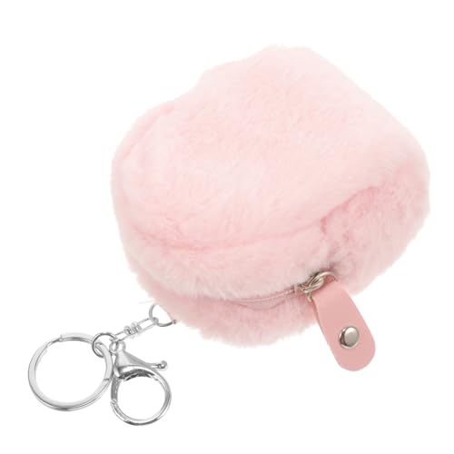 PartyKindom Niedliche Plüsch Geldbörse für Plüsch mit Schlüsselanhänger Süße Kompakte Brieftasche für Taschen für Unterwegs PartyKindom Niedliche Plüsch Geldbörse für Plüsch mit Schlüsselanhänger Süße Kompakte Brieftasche für Taschen für Unterwegs von PartyKindom