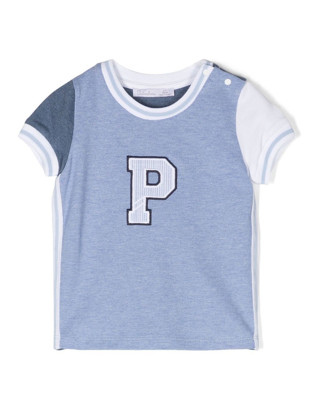 Patachou T-Shirt im College-Look - Blau von Patachou