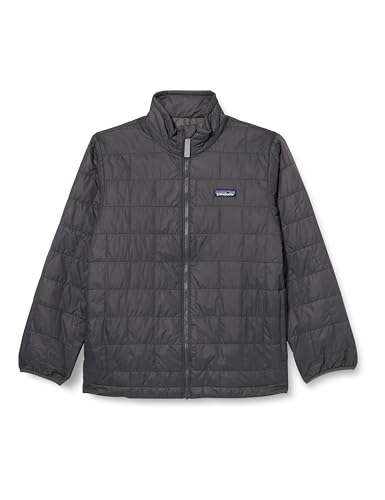 PATAGONIA Jungen Boys Nano Puff JKT, Forge Grey w/Noble Grey, M von Patagonia