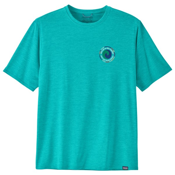 Patagonia - Cap Cool Daily Graphic Shirt - Funktionsshirt Gr S türkis von Patagonia