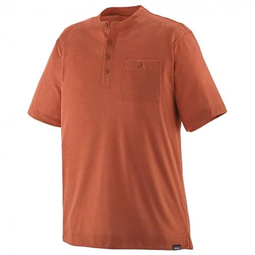 Patagonia M's Cap Cool Trail Bike Henley HTE Orange (S) von Patagonia