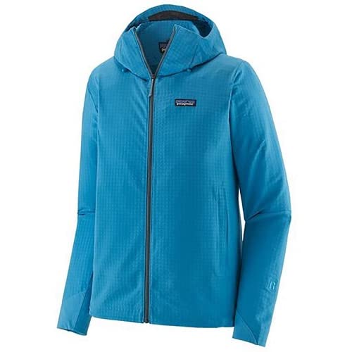 Patagonia Men's R1® TechFace Hoody Anacapa Blue (as3, numeric, numeric_44, numeric_46, regular, regular, Anacapa Blue, 44) von Patagonia