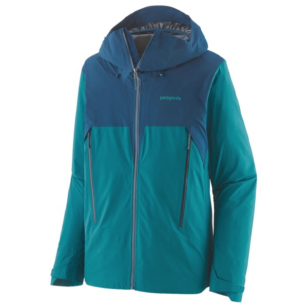 Patagonia - Super Free Alpine Jacket - Hardshelljacke Gr L;M;S;XL rot;türkis/blau von Patagonia