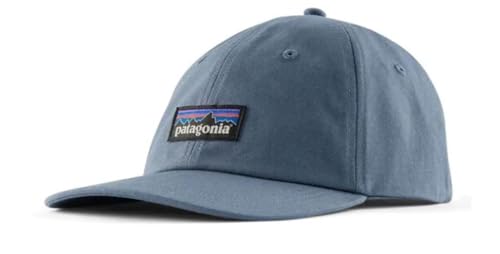 Patagonia Unisex P-6 Label Trad Cap Baskenmütze, blau (Utility Blue), One Size von Patagonia