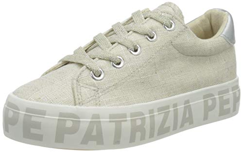 PATRIZIA PEPE PJ63.30Kinder Sneaker, Silver, 30 von Patrizia Pepe