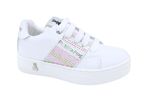 Patrizia Pepe Jungen Mädchen PJ253.16_31 Sneaker, White, EU Schmal von Patrizia Pepe