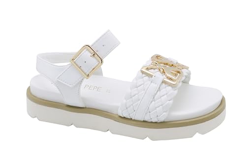 Patrizia Pepe PJ295.27_38 Sandal, Metallic, EU Schmal von Patrizia Pepe