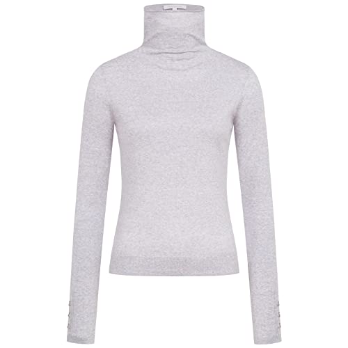 Patrizia Pepe Rollkragen-Pullover aus Wolle 36 Grau von Patrizia Pepe