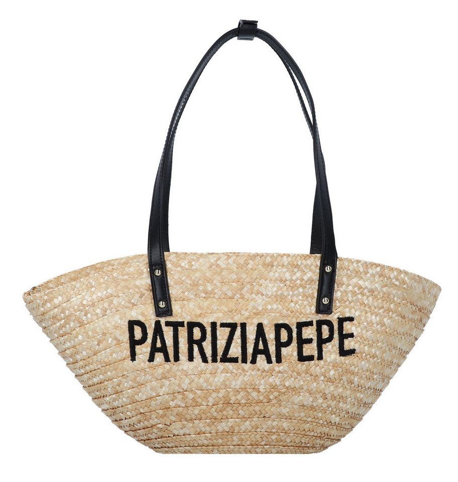 Patrizia Pepe Schultertasche Summer Straw, Stroh von Patrizia Pepe