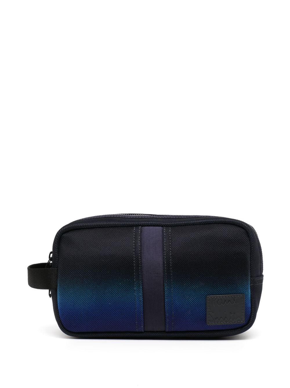 Paul Smith Clutch mit Logo-Patch - Blau von Paul Smith