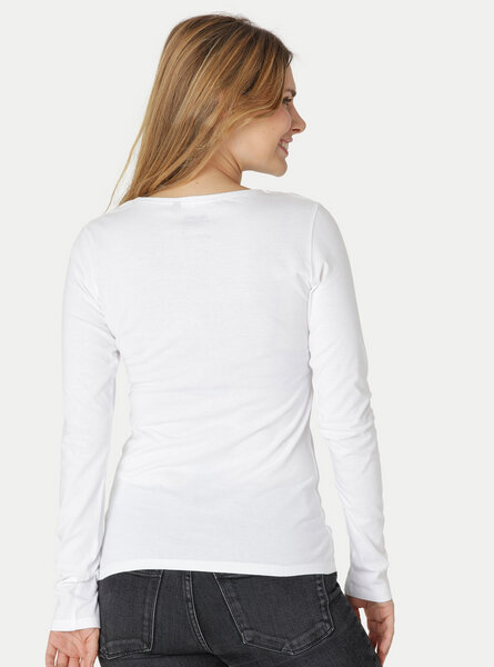 Peaces.bio - handbedruckte Biomode Bio-Damen-Langarmshirt Sperber von Peaces.bio - handbedruckte Biomode