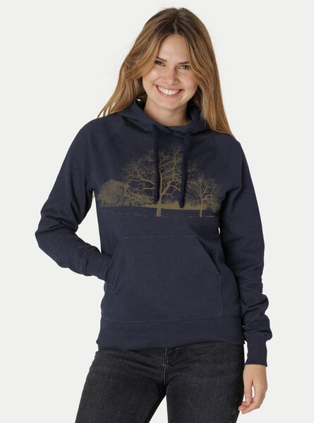 Peaces.bio - handbedruckte Biomode Damen Hoodie Landscape von Peaces.bio - handbedruckte Biomode