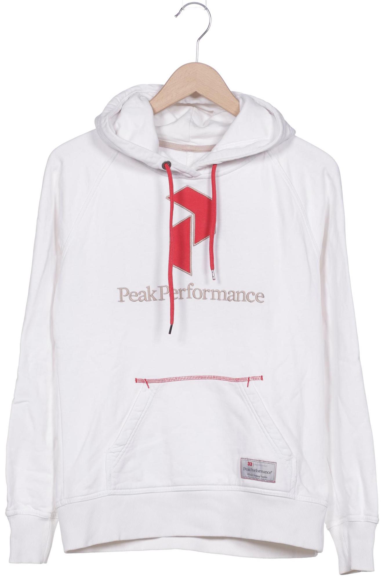 Peak Performance Damen Kapuzenpullover, weiß, Gr. 38 von Peak Performance