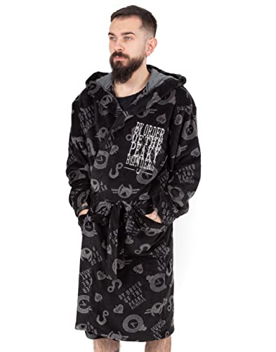 Speaky Blinds Ankleidekleid Männer Erwachsene Garrison Tailor Black PJS Robe von Peaky Blinders