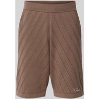 Pegador Shorts mit elastischem Bund in Dunkelbraun, Größe XL Pegador Shorts mit elastischem Bund in Dunkelbraun, Größe XL von Pegador
