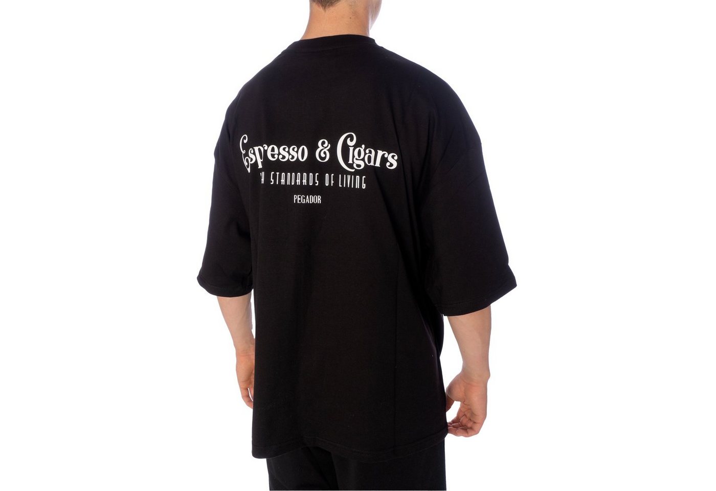 Pegador T-Shirt Pegador Racoon Boxy T-Shirt Herren Shirt schwarz (1-tlg) von Pegador