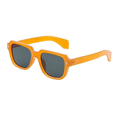 PenKee Retro quadratische Sonnenbrille Männer Frauen Vintage Sonnenbrille männliche Farbtöne von PenKee