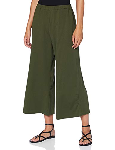 People Tree Damen Chandre Hose, Grün (Khaki Kh1), 34 von People Tree