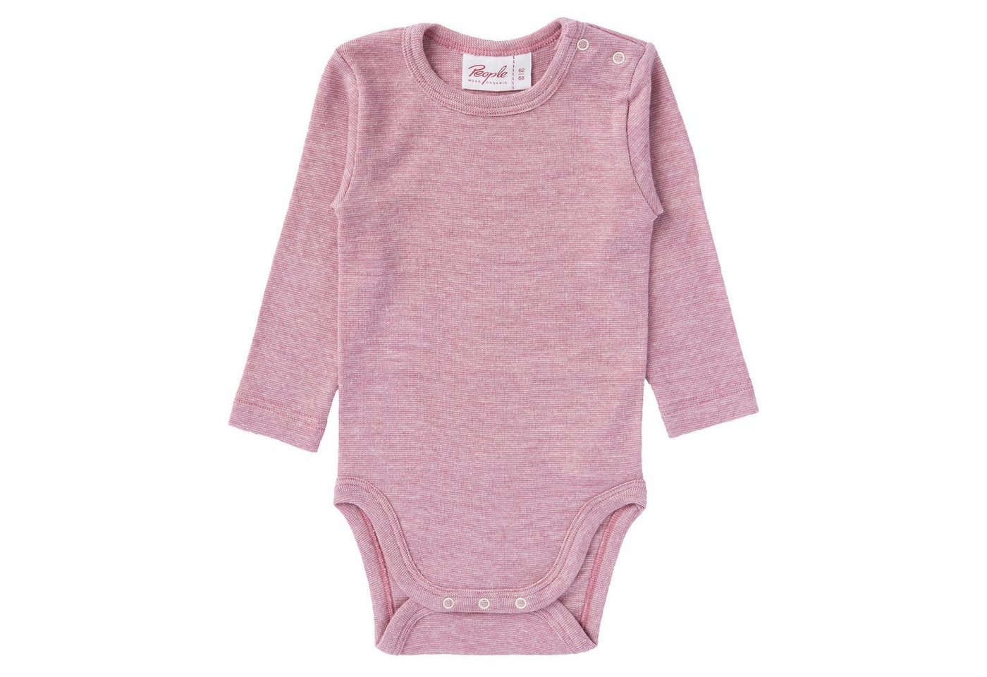 People Wear Organic Body Baumwolle-Wolle-Seide Baby Body Bio Baumwolle, Bio Wolle von People Wear Organic