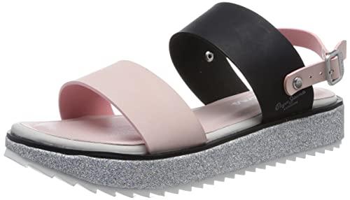 Pepe Jeans Alexa Rouse Platform Sandals, Mauve pink, 35 EU von Pepe Jeans