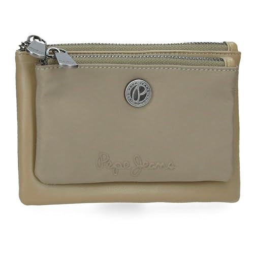 Pepe Jeans Corin Kulturbeutel, Grün, 17 x 9 x 2 cm, Polyester und PU von Joumma Bags, grün, Talla única, Geldbörse Kulturbeutel von Pepe Jeans