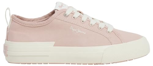 Pepe Jeans Damen Allen Band W Sneaker, Pink (Pinkish Pink), 3 von Pepe Jeans