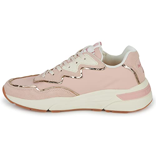 Pepe Jeans Damen Arrow Light Wedge Sneaker, Pink, 36 EU von Pepe Jeans