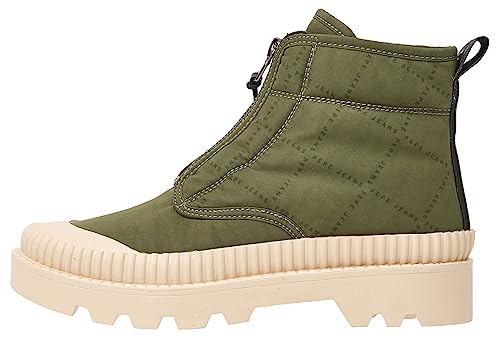 Pepe Jeans Damen Ascot NYNA Fashion Boot, Green (Military Green), 40 EU von Pepe Jeans