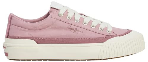 Pepe Jeans Damen Ben Road W Sneaker, Rosa (Ash Rose Pink), 7 von Pepe Jeans