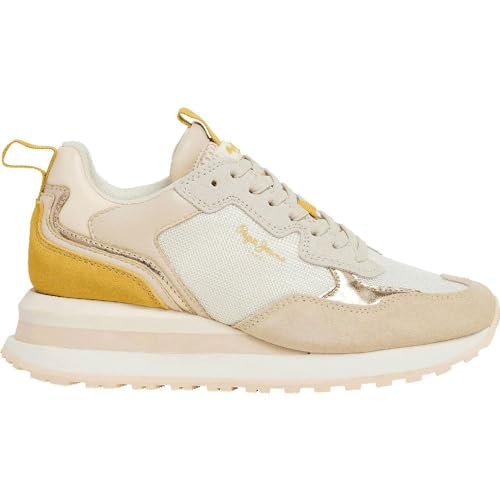 Pepe Jeans Damen Blur Sour Sneaker, Orange (Light Peach Beige), 3 von Pepe Jeans