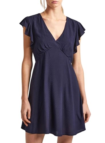 Pepe Jeans Damen Camila Kleid, Blau (Dulwich Blue), M von Pepe Jeans