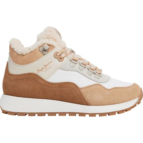 Pepe Jeans Damen Dean Curve Sneaker, Beige Slip Beige, 41 EU Pepe Jeans Damen Dean Curve Sneaker, Beige Slip Beige, 41 EU von Pepe Jeans