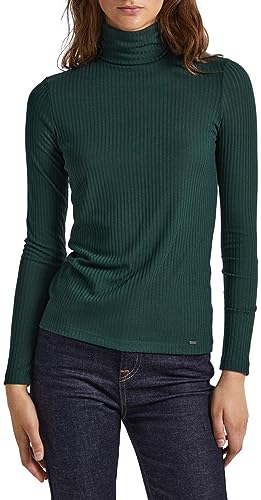 Pepe Jeans Damen Deborah T-Shirt, Green (Regent Green), S von Pepe Jeans