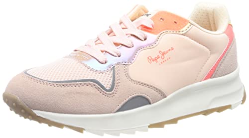 Pepe Jeans Damen Joy Star Soft Sneaker, Mauve pink, 39 EU von Pepe Jeans